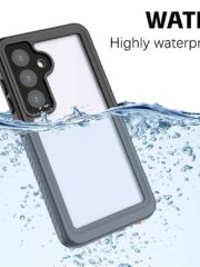 REDPEPPER FS Series for Samsung Galaxy S24 IP68 Waterproof Case Clear Back Phone Cover by The Case Factory