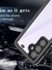 REDPEPPER FS Series for Samsung Galaxy S24 IP68 Waterproof Case Clear Back Phone Cover by The Case Factory