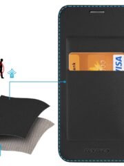DUX DUCIS Skin X Pro for Samsung Galaxy S24+ Magnetic Case RFID Blocking Card Slots Kickstand Cover by The Case Factory