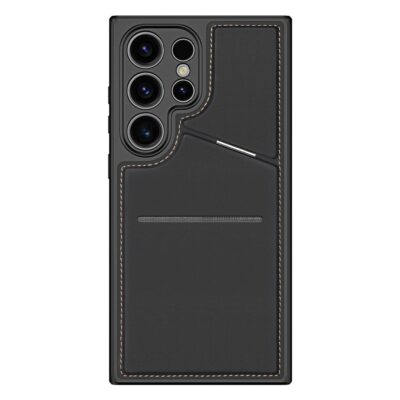 DUX DUCIS Rafi II Series for Samsung Galaxy S24 Ultra Magnetic Phone Case with RFID Blocking Card Slots Kickstand by The Case Factory