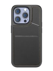 DUX DUCIS Rafi II Series for iPhone 14 Pro Max Case RFID Blocking Card Holders Magnetic Leather Cover by The Case Factory