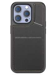 DUX DUCIS Rafi II Series for iPhone 14 Pro Case RFID Blocking Card Holders Magnetic Leather Cover by The Case Factory