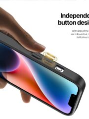 DUX DUCIS Rafi II Series for iPhone 14 / 13 Case RFID Blocking Card Holders Magnetic Leather Cover by The Case Factory