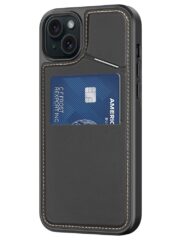 DUX DUCIS Rafi II Series for iPhone 14 / 13 Case RFID Blocking Card Holders Magnetic Leather Cover by The Case Factory