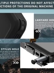 REDPEPPER for Samsung Galaxy S24 Ultra Magnetic IP68 Waterproof Case Clear Phone Cover by The Case Factory