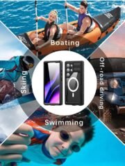 REDPEPPER for Samsung Galaxy S24 Ultra Magnetic IP68 Waterproof Case Clear Phone Cover by The Case Factory