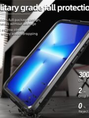 REDPEPPER For Samsung Galaxy S24 IP68 Waterproof Magnetic Case Clear Phone Cover by The Case Factory
