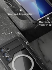 REDPEPPER For Samsung Galaxy S24 IP68 Waterproof Magnetic Case Clear Phone Cover by The Case Factory