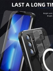 REDPEPPER For Samsung Galaxy S24 IP68 Waterproof Magnetic Case Clear Phone Cover by The Case Factory