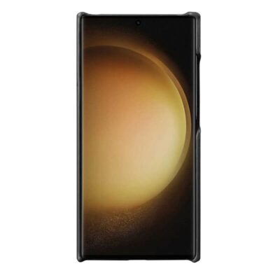MELKCO For Samsung Galaxy S24 Ultra Premium Genuine Leather Open Edge Phone Cover by The Case Factory