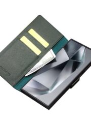 QIALINO For Samsung Galaxy S24 Ultra Wallet Case Genuine Cow Leather Magnetic Closure Flip Phone Cover by The Case Factory