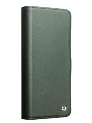 QIALINO For Samsung Galaxy S24 Wallet Case Genuine Leather Magnetic Closure Flip Phone Cover by The Case Factory