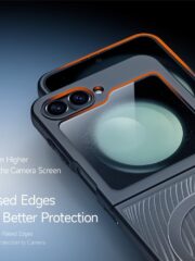 DUX DUCIS Aimo Series for Samsung Galaxy Z Flip7 FE / Z Flip6 Magnetic Phone Cover (REACH Certification) by The Case Factory
