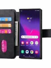 CASENEO For Samsung Galaxy S24 Ultra Magnetic Case Detachable Wallet Leather Phone Flip Cover by The Case Factory