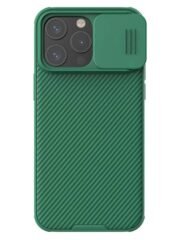 NILLKIN CamShield Pro Case for iPhone 15 Pro Max Anti-drop Phone Case Camera Lens Protection Magnetic Cover Green iPhone 15 Pro Max by The Case Factory