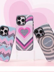 YOUNGKIT Dazzling Series For iPhone 15 Pro Max Magnetic Case Cute Pattern Hard PC Back Protective Cover by The Case Factory