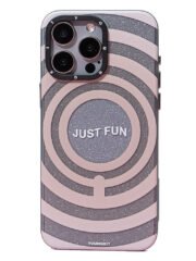 YOUNGKIT Dazzling Series For iPhone 15 Pro Max Magnetic Case Cute Pattern Hard PC Back Protective Cover Ring by The Case Factory