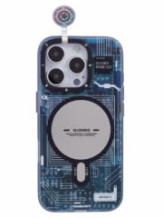 YOUNGKIT Technology Series for iPhone 16 Pro Case Compatible with MagSafe PC+TPU Matte Phone Cover IMD Pattern by The Case Factory