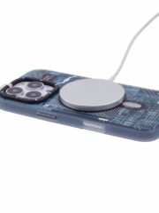 YOUNGKIT Technology Series for iPhone 16 Pro Case Compatible with MagSafe PC+TPU Matte Phone Cover IMD Pattern by The Case Factory