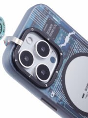 YOUNGKIT Technology Series for iPhone 16 Pro Case Compatible with MagSafe PC+TPU Matte Phone Cover IMD Pattern by The Case Factory