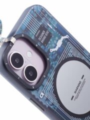 YOUNGKIT Technology Series for iPhone 16 Matte Case Compatible with MagSafe IMD PC+TPU Shockproof Phone Cover by The Case Factory