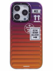 YOUNGKIT For iPhone 16 Pro Case Suitcase Style TPU + Aluminium Alloy Laser Gradient Phone Cover by The Case Factory