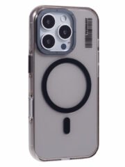 YOUNGKIT For iPhone 16 Pro Case Compatible with MagSafe Clear PC Phone Cover Transparent Black by The Case Factory