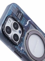 YOUNGKIT Technology Series for iPhone 16 Pro Max Case Magnetic Kickstand IMD PC+TPU Phone Cover by The Case Factory