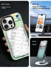 YOUNGKIT Gradient Series for iPhone 16 Pro Case Compatible with MagSafe IMD TPU Back Cover by The Case Factory