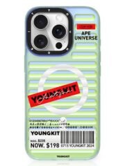 YOUNGKIT Gradient Series for iPhone 16 Pro Case Compatible with MagSafe IMD TPU Back Cover Red by The Case Factory