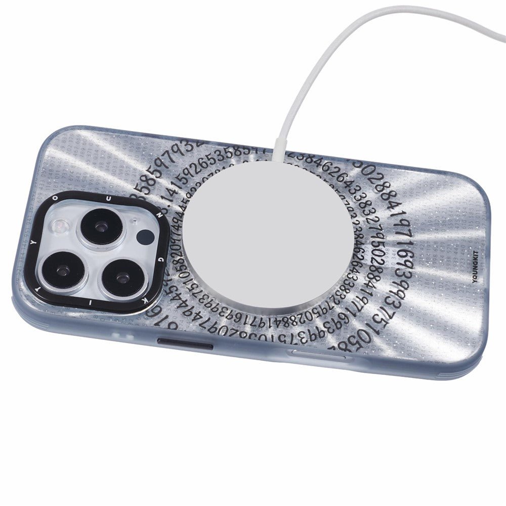 YOUNGKIT Mathematical Series for iPhone 16 Pro Case Compatible with MagSafe IMD TPU Back Cover by The Case Factory