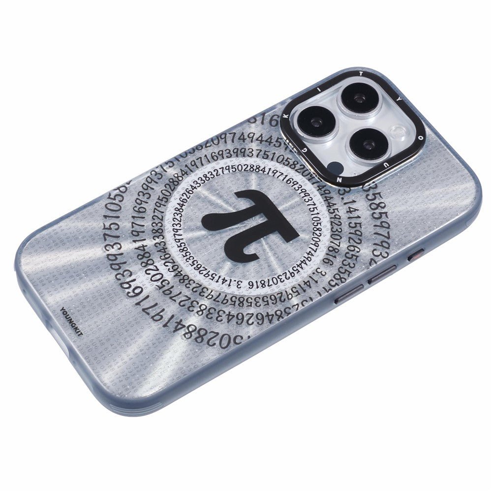 YOUNGKIT Mathematical Series for iPhone 16 Pro Case Compatible with MagSafe IMD TPU Back Cover by The Case Factory