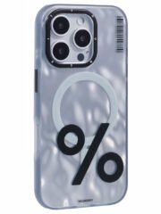 YOUNGKIT Mathematical Series for iPhone 16 Pro Case Compatible with MagSafe IMD TPU Back Cover Percentage Sign by The Case Factory