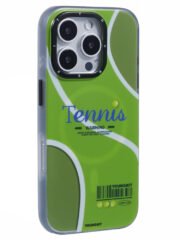 YOUNGKIT Sports Series for iPhone 16 Pro Case Compatible with MagSafe IMD TPU Shockproof Cover Tennis by The Case Factory