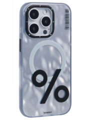YOUNGKIT Mathematical Series for iPhone 16 Pro Max Case Compatible with MagSafe IMD TPU Back Cover Percentage Sign by The Case Factory