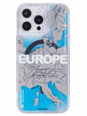 YOUNGKIT For iPhone 16 Pro Case Compatible with MagSafe IMD Map Pattern Quicksand PC+TPU Phone Cover by The Case Factory