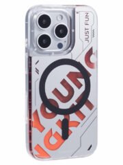 YOUNGKIT For iPhone 16 Pro Case Quicksand PC+TPU Phone Cover Compatible with MagSafe Red by The Case Factory