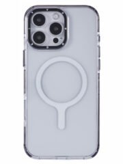 YOUNGKIT For iPhone 16 Pro Case Compatible with MagSafe Drop Proof Glossy TPU+TPE Phone Cover Grey by The Case Factory