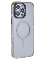 YOUNGKIT For iPhone 16 Pro Case Compatible with MagSafe Drop Proof Glossy TPU+TPE Phone Cover Titanium by The Case Factory