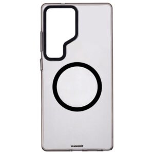 YOUNGKIT For Samsung Galaxy S25 Ultra Magnetic Case Clear PC Phone Cover by The Case Factory