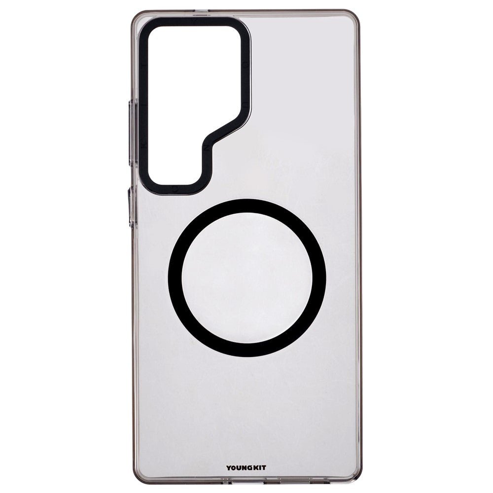 YOUNGKIT For Samsung Galaxy S25 Ultra Magnetic Case Clear PC Phone Cover by The Case Factory