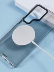 YOUNGKIT For Samsung Galaxy S25 Ultra Magnetic Case Clear PC Phone Cover by The Case Factory