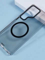 YOUNGKIT For Samsung Galaxy S25 Ultra Magnetic Case Clear PC Phone Cover by The Case Factory