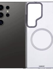 YOUNGKIT For Samsung Galaxy S25 Ultra Magnetic Case Clear PC Phone Cover Transparent by The Case Factory