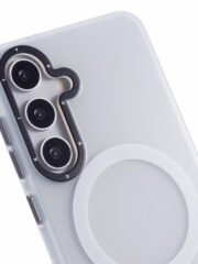 YOUNGKIT For Samsung Galaxy S25 Matte Magnetic Case PET TPU Shockproof Phone Cover by The Case Factory