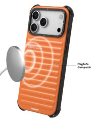YOUNGKIT For iPhone 17 Pro Case Compatible with MagSafe Suitcase Texture IMD TPU Phone Cover by The Case Factory