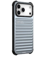 YOUNGKIT For iPhone 17 Pro Max Case Compatible with MagSafe Suitcase Texture IMD TPU Phone Cover Sky Blue by The Case Factory