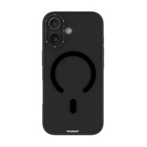 YOUNGKIT For iPhone 17 Matte Case Compatible with MagSafe PET TPU Phone Cover by The Case Factory