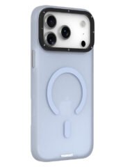 YOUNGKIT For iPhone 17 Pro Matte Case Compatible with MagSafe PET TPU Phone Cover Baby Blue by The Case Factory