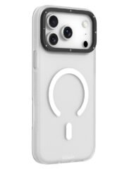 YOUNGKIT For iPhone 17 Pro Matte Case Compatible with MagSafe PET TPU Phone Cover White by The Case Factory